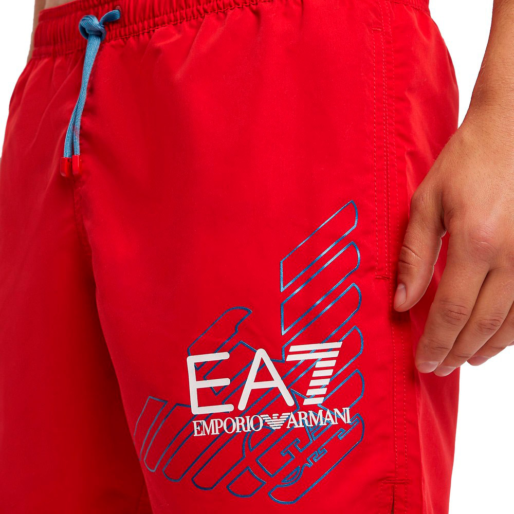 Шорты мужские EA7 EMPORIO ARMANI TESSUTO BOXER BEACHWEAR 48 Розовый/Красный photo 2